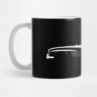 Mercedes-Benz 300 SL Roadster Silhouette Mug